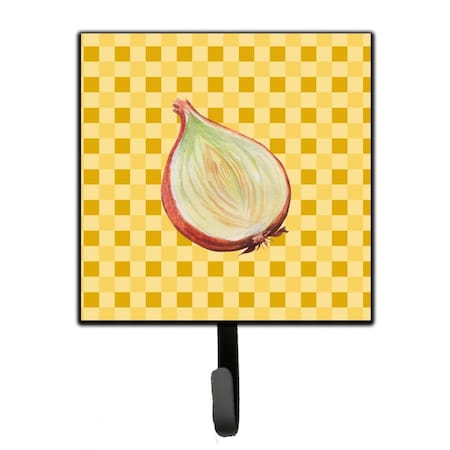 Carolines Treasures Onion on Basketweave Leash or Key Holder BB7205SH4